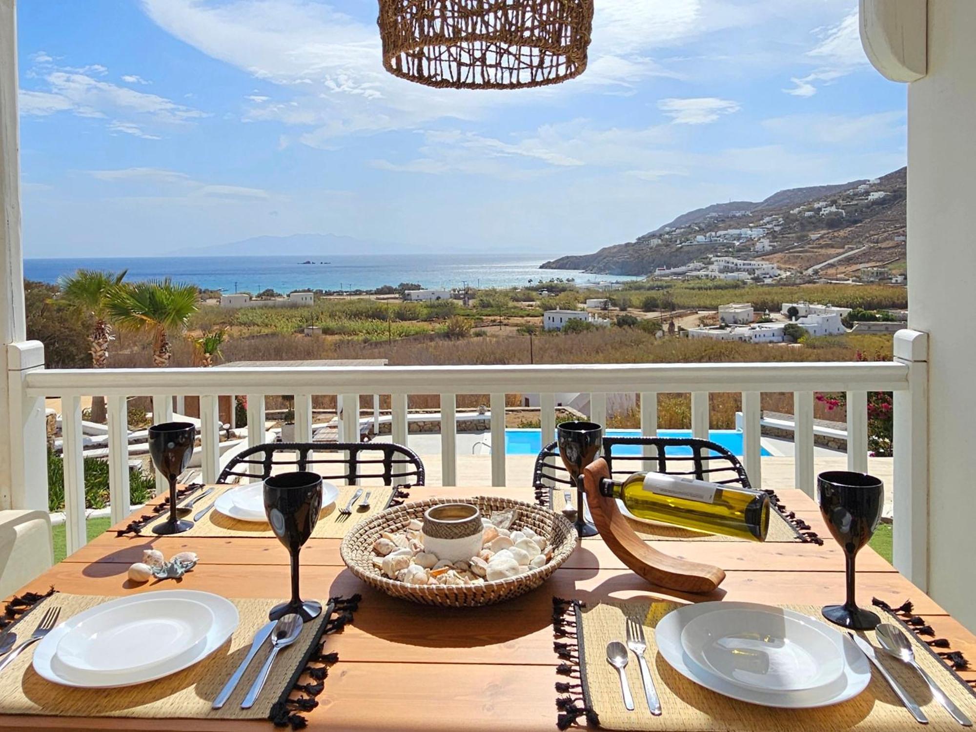 Mykonos4Islands Seaside Homes And Suites Kalo Livadi Bagian luar foto