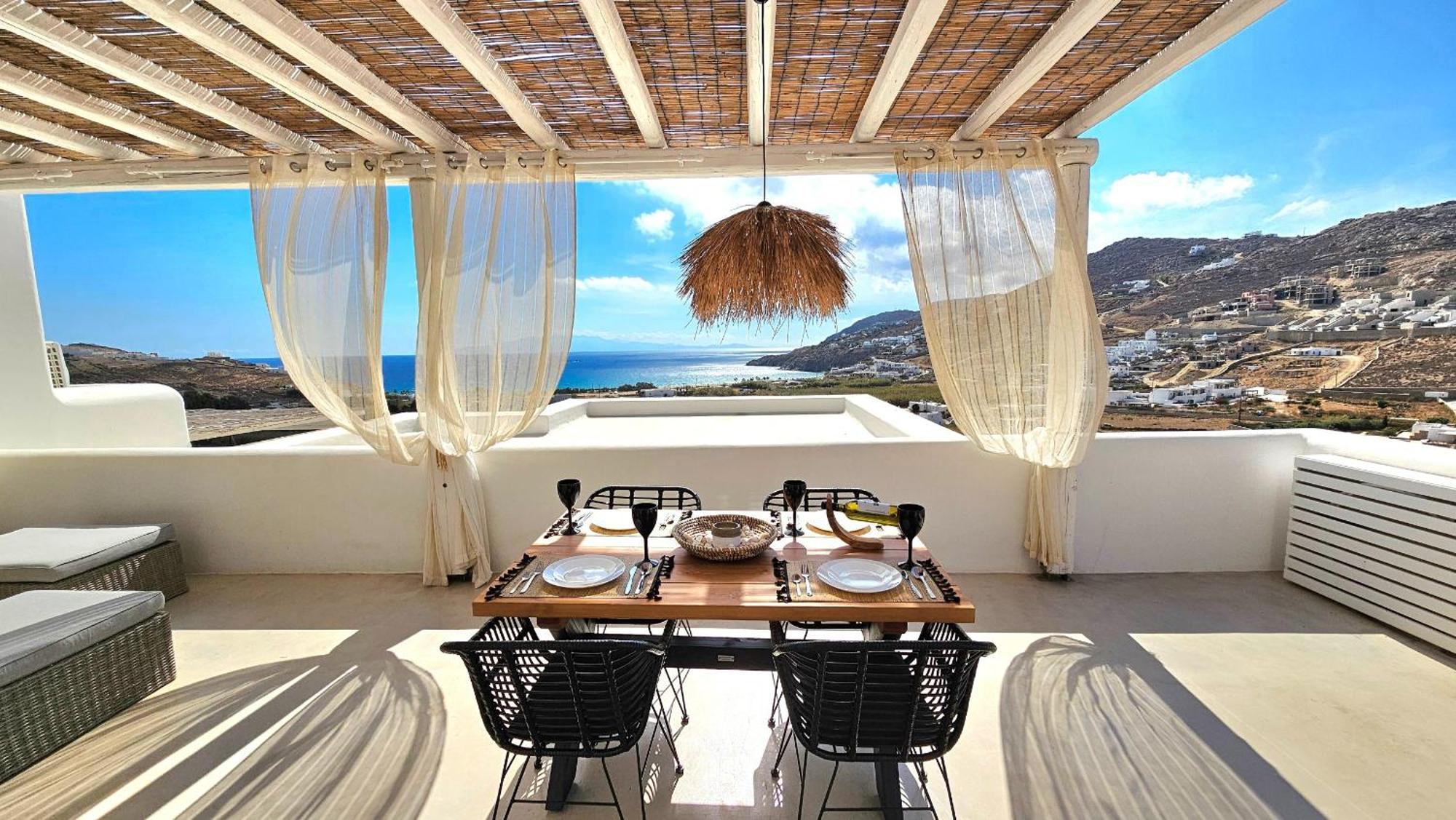 Mykonos4Islands Seaside Homes And Suites Kalo Livadi Ruang foto