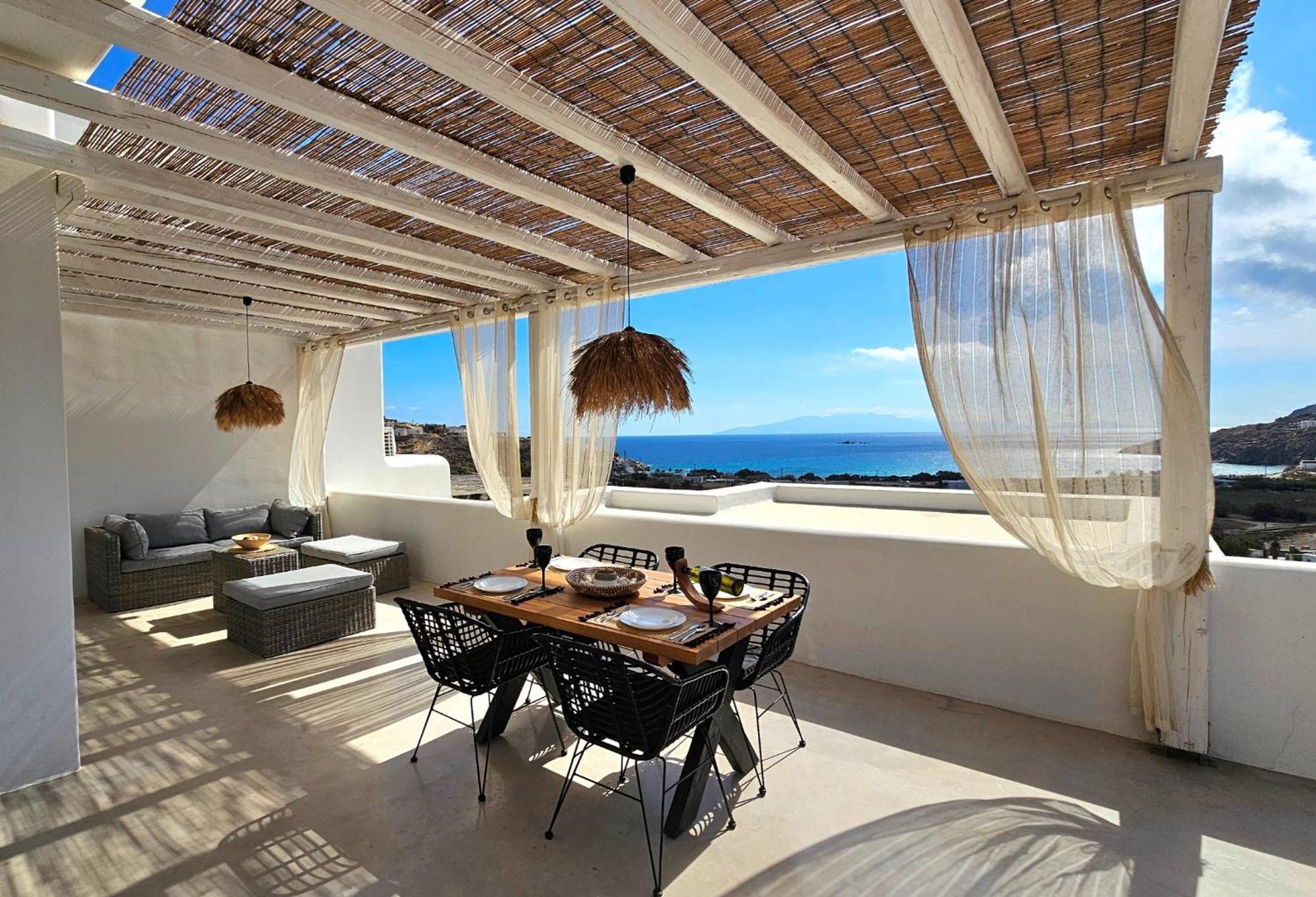 Mykonos4Islands Seaside Homes And Suites Kalo Livadi Bagian luar foto