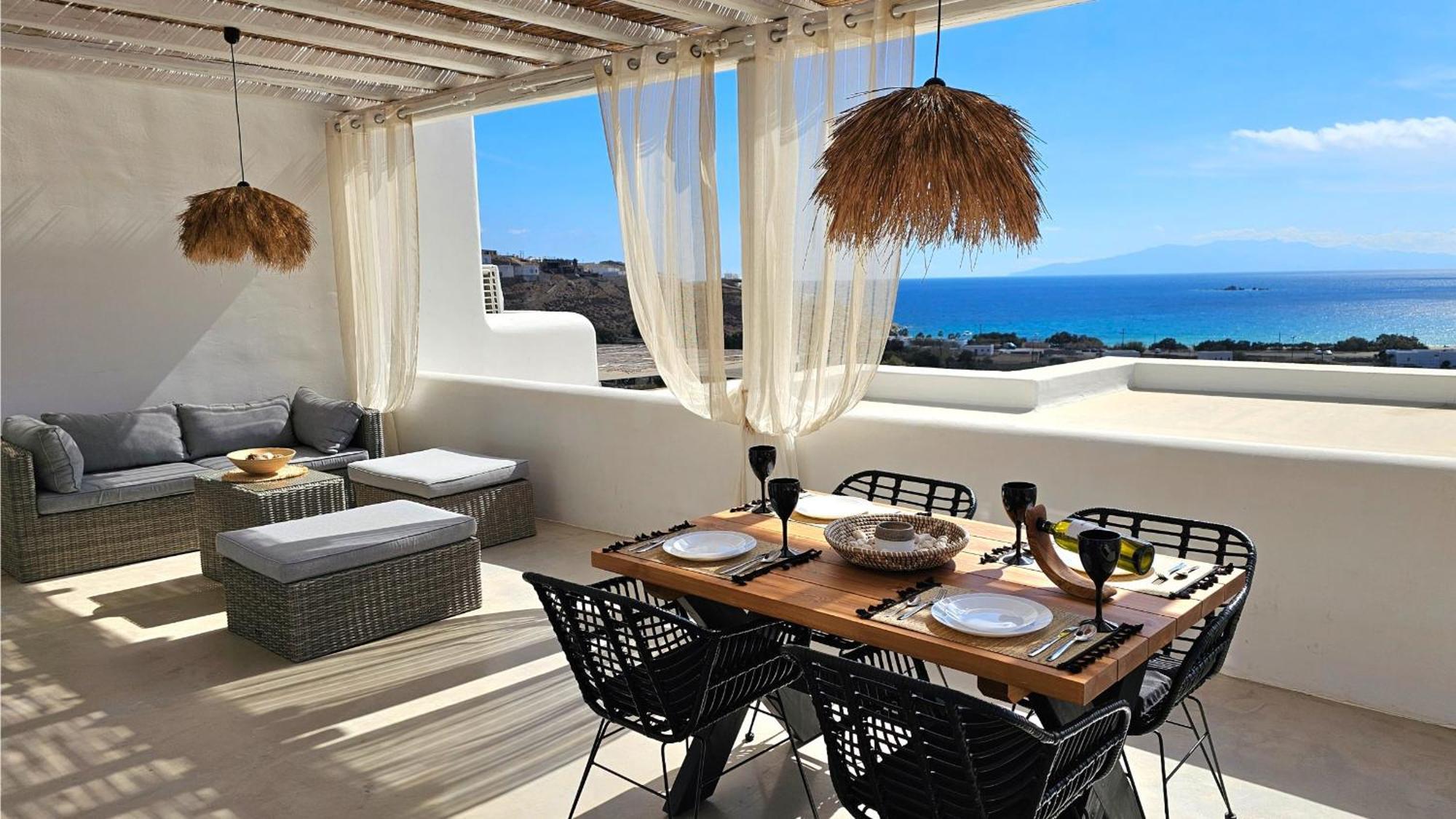 Mykonos4Islands Seaside Homes And Suites Kalo Livadi Ruang foto