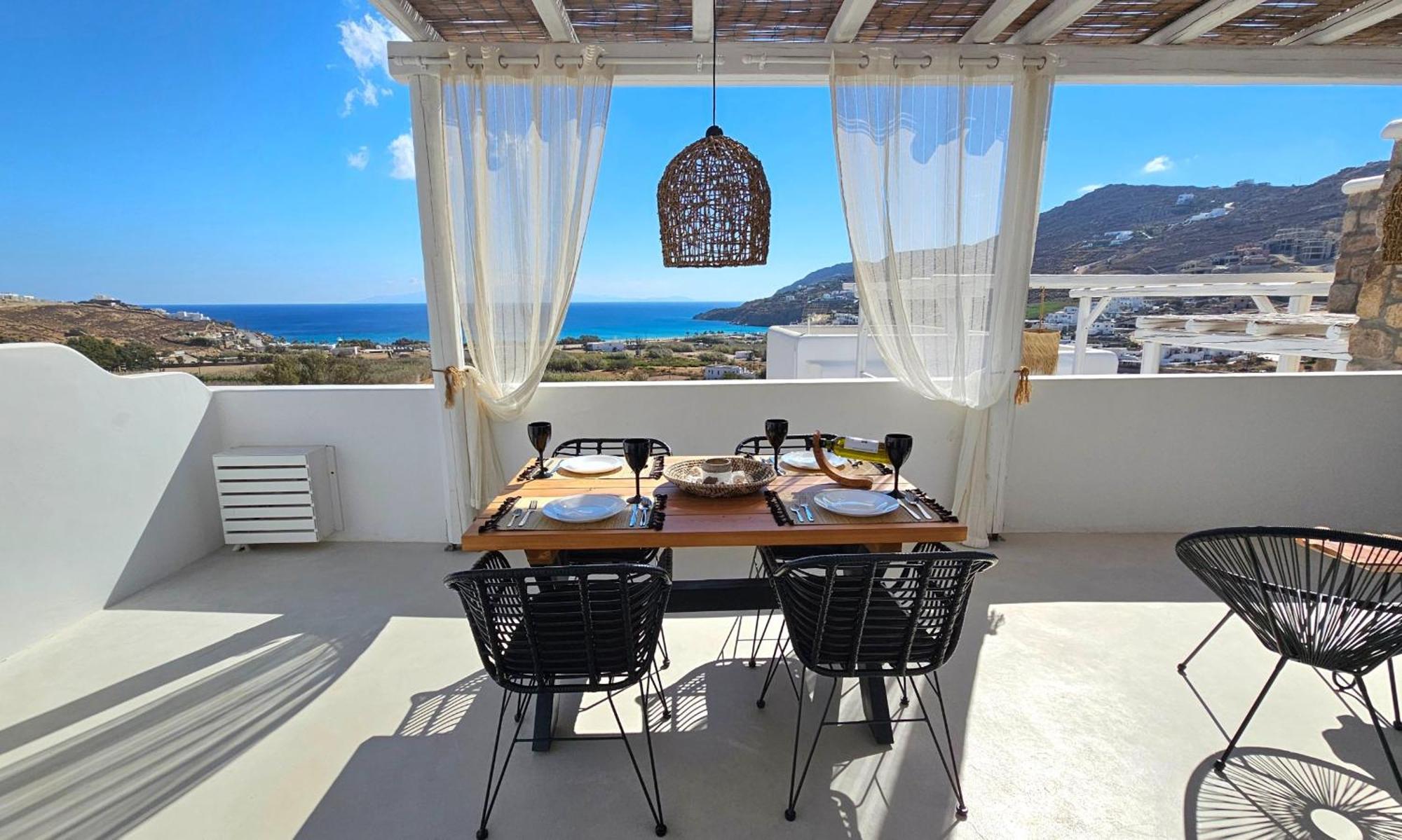 Mykonos4Islands Seaside Homes And Suites Kalo Livadi Ruang foto