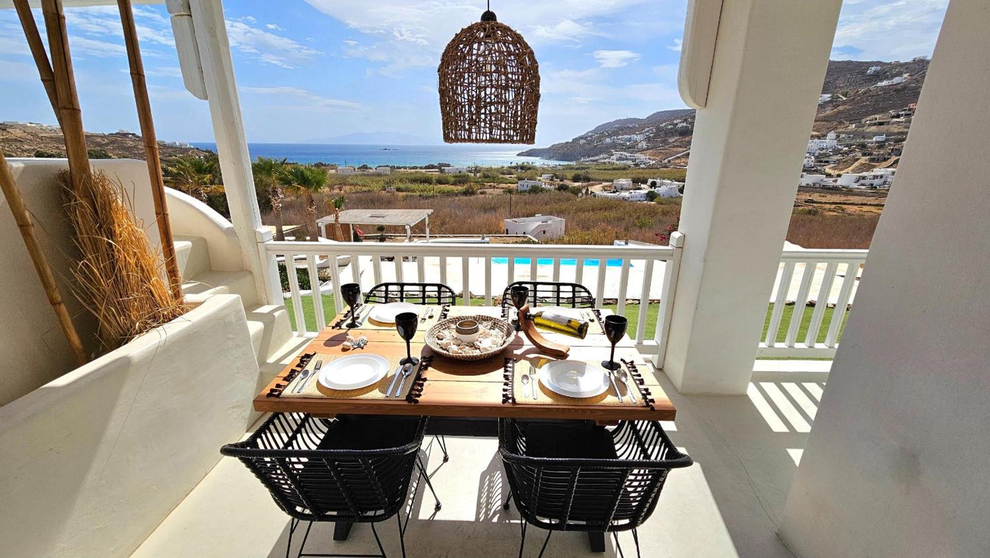 Mykonos4Islands Seaside Homes And Suites Kalo Livadi Bagian luar foto